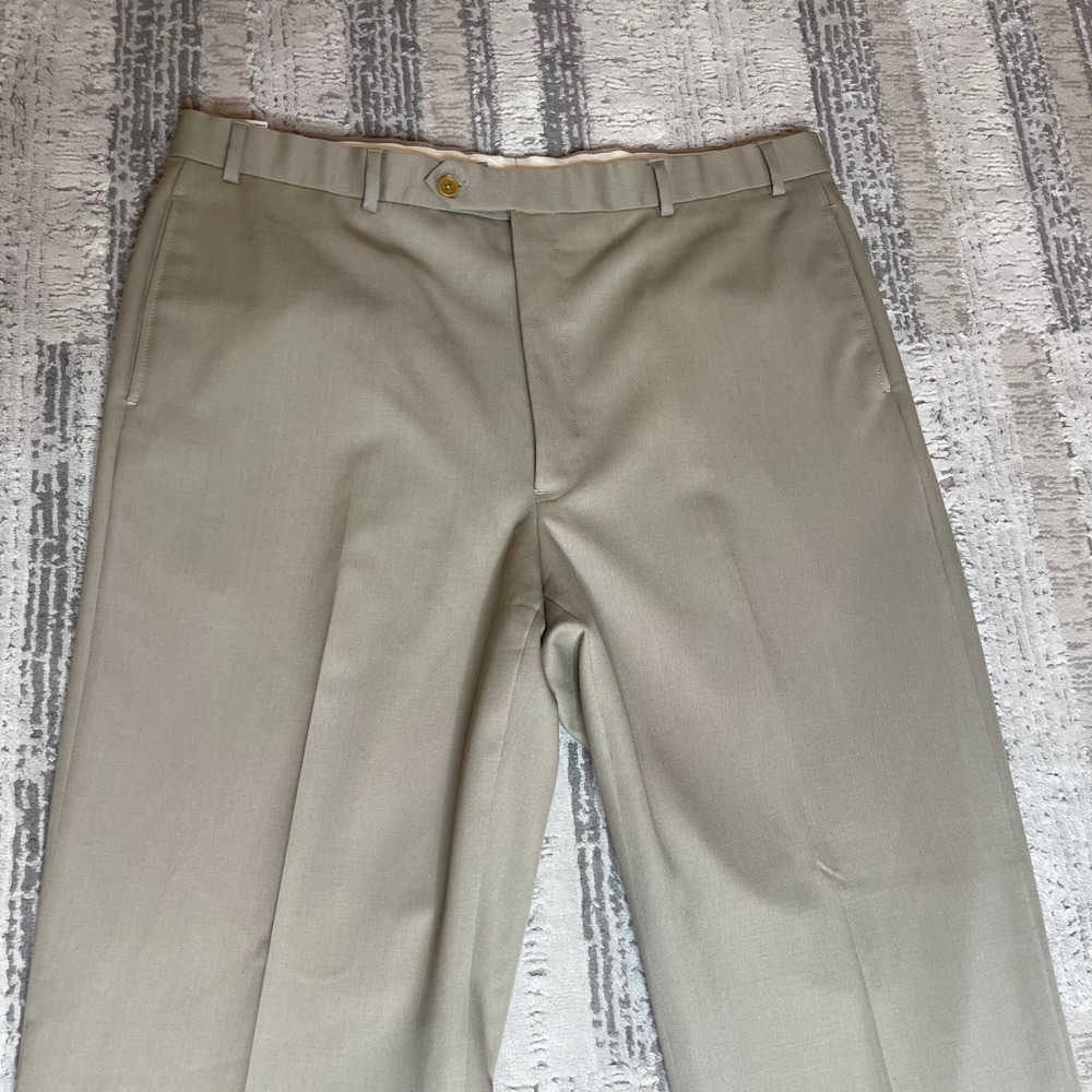 Brooks Brothers Men's Dress Pants — Light Tan - Picture 3 of 12
